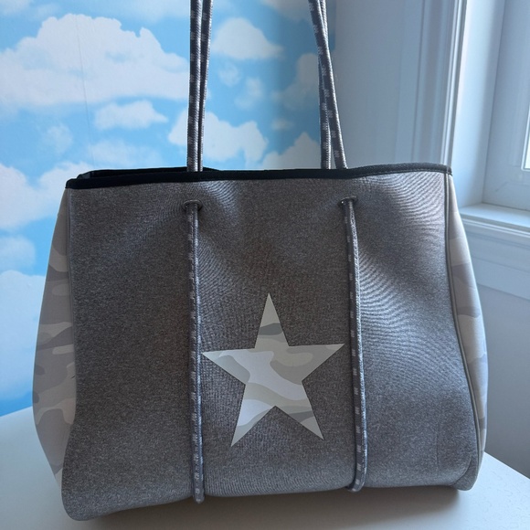 NWT VELERO Neoprene Tote Bag Washable - Picture 5 of 11